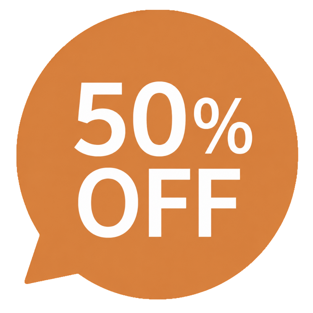 50%OFF